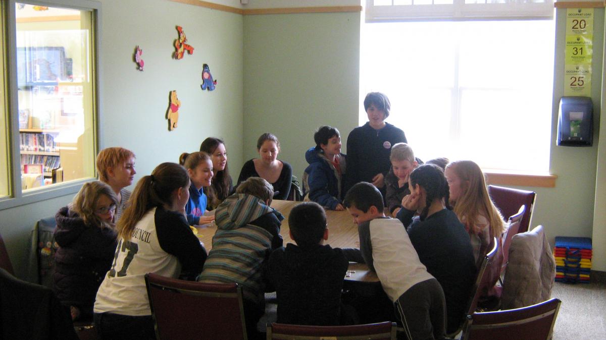  The Book Buddies program at the Elmsdale Public Library started up in September 2016.